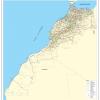 Mapa de carreteras de Marruecos - MapaCarreteras.org