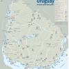 Mapa de carreteras de Uruguay - MapaCarreteras.org