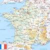 Mapa de carreteras de Francia - MapaCarreteras.org