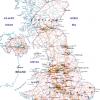 Mapa de carreteras en Reino Unido - MapaCarreteras.org