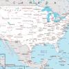 Mapa de carreteras en Estados Unidos - MapaCarreteras.org