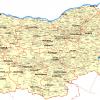 Mapa de carreteras en Bulgaria - MapaCarreteras.org