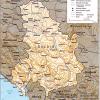 Mapa de carreteras en Serbia - MapaCarreteras.org