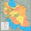 Mapa de carreteras de Irán - MapaCarreteras.org