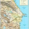 Mapa de autopistas en Azerbaiyán - MapaCarreteras.org