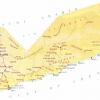 Mapa de carreteras de Yemen
