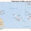 Mapa de carreteras en Antillas Holandesas - MapaCarreteras.org