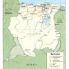 Plano de caminos en Surinam - MapaCarreteras.org
