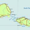 Plano de rutas de Samoa Americana - MapaCarreteras.org