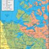 Mapa de calzadas en Northwest Territories - MapaCarreteras.org