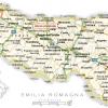 Mapa de caminos en Emilia-Romagna - MapaCarreteras.org