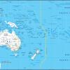 Mapa de transporte en Oceanía - MapaCarreteras.org