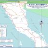 Mapa de carreteras de Baja California - MapaCarreteras.org