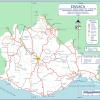 Mapa de carreteras de Oaxaca - MapaCarreteras.org