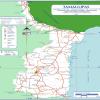 Mapa de carreteras en Tamaulipas - MapaCarreteras.org