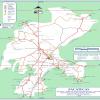 Mapa de vías en Zacatecas - MapaCarreteras.org
