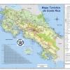 Mapa de carreteras en Costa Rica - MapaCarreteras.org
