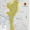 Mapa de carreteras en Cesar - MapaCarreteras.org