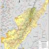 Plano de carreteras en Huila - MapaCarreteras.org