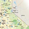 Mapa de carreteras de California - MapaCarreteras.org