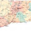 Mapa de carreteras de Connecticut - MapaCarreteras.org