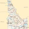 Mapa de carreteras en Idaho - MapaCarreteras.org