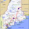 Mapa de carreteras de Maine - MapaCarreteras.org