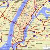 Mapa de carreteras de New York 