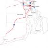 Mapa de carreteras en Rhode Island - MapaCarreteras.org