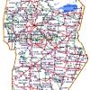 Mapa de carreteras y rutas en Cordoba