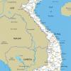 Mapa de carreteras en Vietnam - MapaCarreteras.org