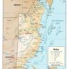 Mapa de carreteras de Belice - MapaCarreteras.org