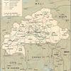 Plano de autovías de Burkina Faso - MapaCarreteras.org