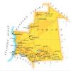 Plano de autovías en Mauritania - MapaCarreteras.org