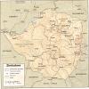 Guía de vías de Zimbabue - MapaCarreteras.org