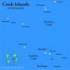 Mapa de vías en Islas Cook - MapaCarreteras.org