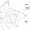 Mapa de carreteras en El Beni - MapaCarreteras.org