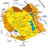 Mapa de carreteras de Oruro - MapaCarreteras.org