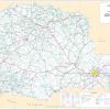 Mapa de vías de Parana - MapaCarreteras.org