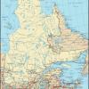 Plano de carreteras de Quebec - MapaCarreteras.org