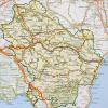 Plano de caminos en Basilicata - MapaCarreteras.org