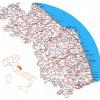 Mapa de pistas en Marche - MapaCarreteras.org