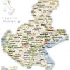 Plano de carreteras en Veneto - MapaCarreteras.org