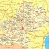 Plano de calzadas en Midi-Pyrenees - MapaCarreteras.org