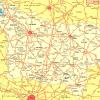 Plano de calzadas de Picardie - MapaCarreteras.org