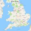 Map of roads in UK - MapaCarreteras.org