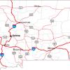 Mapa de carreteras en Montana - MapaCarreteras.org