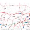 Mapa de pistas de Pennsylvania - MapaCarreteras.org