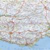 Mapa de carreteras en Castilla La Mancha 