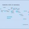 Mapa de carreteras de  Micronesia